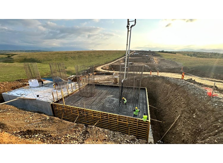 Autostrada Sibiu - Fagaras, Romanya